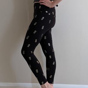 Beyond Yoga Foil Pineapple Leggings